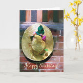 HAT KARTE (Gelbe Blume)