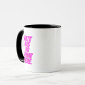 HAT KEINE ZUHAUSE HIER TASSE (Vorderseite Links)