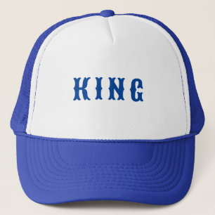 Hat King Cap Custom Text Trucker Hats oder Caps Truckerkappe