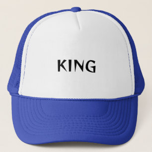 Hat King Cap Custom Text Trucker Hats oder Caps Truckerkappe