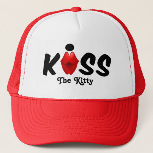 Hat Kiss das Kitty Truckerkappe