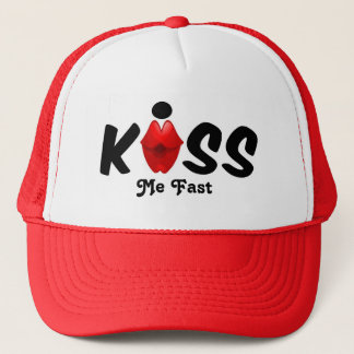 Hat Kiss me Fast Truckerkappe