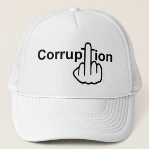 Hat Korruption Sind zum Kotzen Truckerkappe