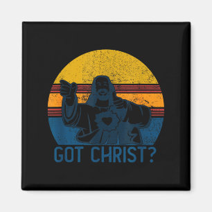 Hat Kumpel Ein Christ Weihnachten Cool Jesus Relig Magnet