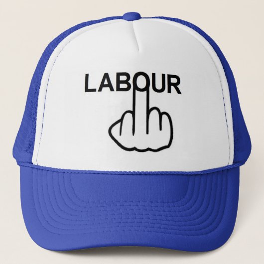 Hat Labour Gedreht Truckerkappe (Vorderseite)