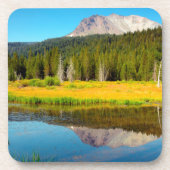 Hat Lake In-Lassen-Vulkanischer Nationalpark Untersetzer (Vorderseite)