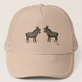 Hat: Liebe eines Elchs Truckerkappe (Vorderseite)