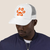 Hat-Liebe Paws Orange Truckerkappe (Beispiel)