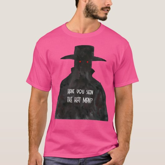 Hat Man Shadow T-Shirt (Vorderseite)