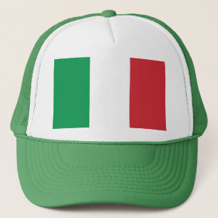 Hat mit der Flagge Italiens Truckerkappe