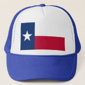 Hat mit Flag Texas Staat - USA Truckerkappe (Vorderseite)