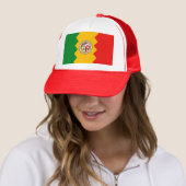 Hat mit Flag von Los Angeles, Kalifornien - USA Truckerkappe (Beispiel)