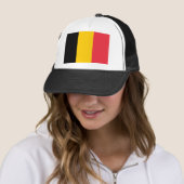 Hat mit Flagge Belgiens Truckerkappe (Beispiel)