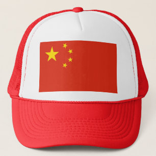Hat mit Flagge der China Truckerkappe