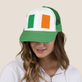 Hat mit Flagge Irlands Truckerkappe (Beispiel)