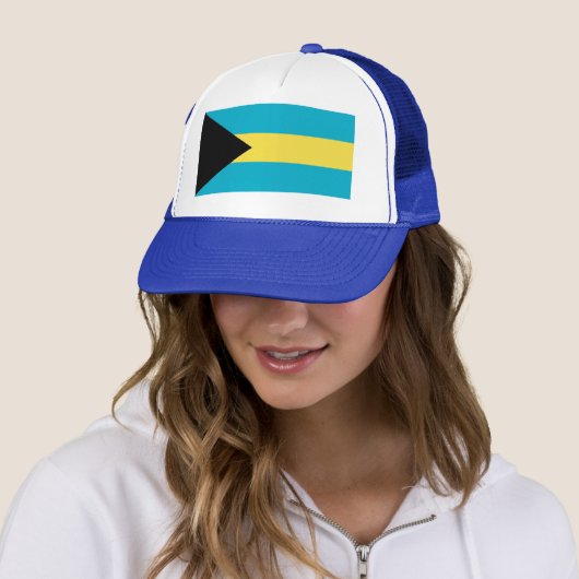 Hat mit Flagge von Bahamas Truckerkappe (Beispiel)