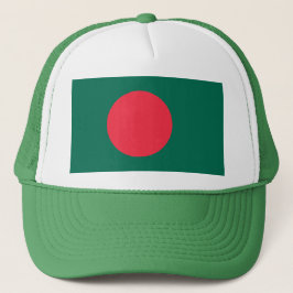 Hat mit Flagge von Bangladesch Truckerkappe