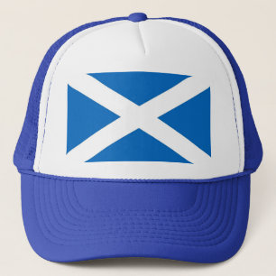 Hat mit Flagge von Schottland Truckerkappe