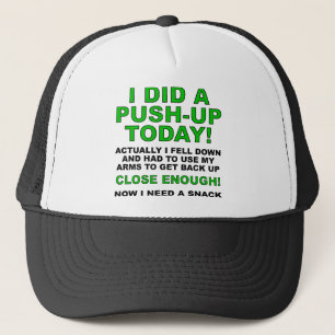 Hat mit lustigem Kugelkopf Trucker Cap Truckerkappe