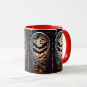 🎃 hat mit unserer Combo-Tasse Halloween die Sippe Tasse (VorderseiteRechts)