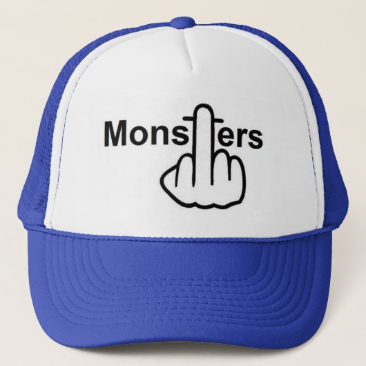 Hat Monster Drehe Truckerkappe (Vorderseite)