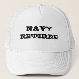 Hat Navy Retiree Truckerkappe