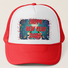 Hat new year  truckerkappe