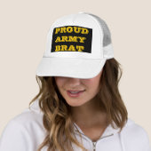Hat Proud Army Brat Truckerkappe (Beispiel)