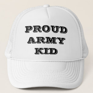 Hat Proud Army Kid Truckerkappe