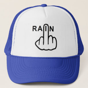 Hat Rain Gedreht Truckerkappe