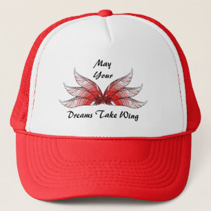 Hat - Red Dreams Take Wing Truckerkappe
