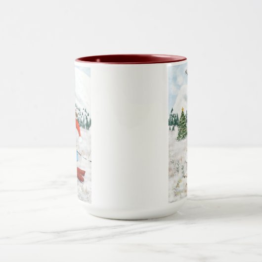 Hat Santa Miss Weihnachten Tasse (Zentrum)