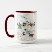 Hat Santa Miss Weihnachten Tasse (Links)