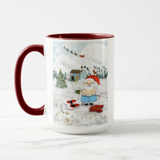 Hat Santa Miss Weihnachten Tasse (Links)