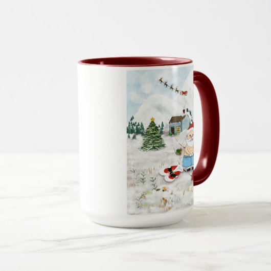 Hat Santa Miss Weihnachten Tasse (VorderseiteRechts)