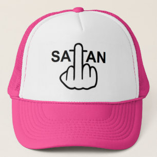 Hat Satan Drehte Truckerkappe
