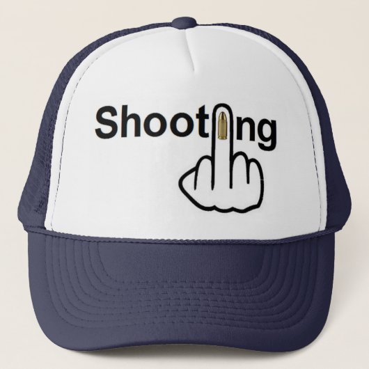 Hat Shooting Gedreht Truckerkappe (Vorderseite)