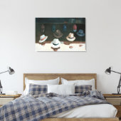 Hat Shop 1990 Leinwanddruck (Insitu (Schlafzimmer))