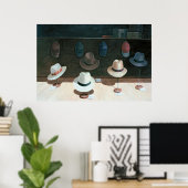 Hat Shop 1990 Poster (Heimbüro)