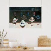 Hat Shop 1990 Poster (Küche)