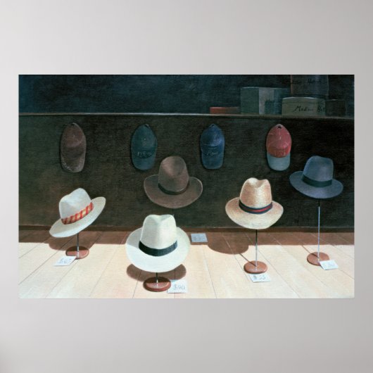 Hat Shop 1990 Poster (Vorne)