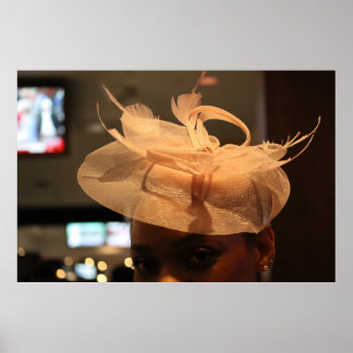 Hat-Silhouette Poster