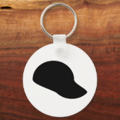 Hat-Silhouette Schlüsselanhänger (Vorderseite)
