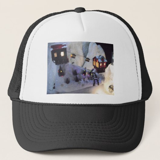 Hat Ski Slope Truckerkappe (Vorderseite)