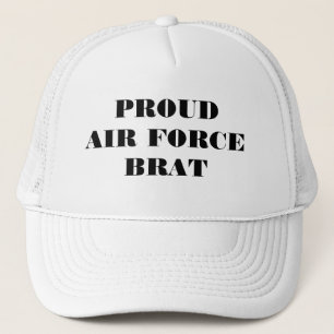 Hat stolzer Air Force Brat Truckerkappe