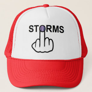 Hat Storms Gedreht Truckerkappe