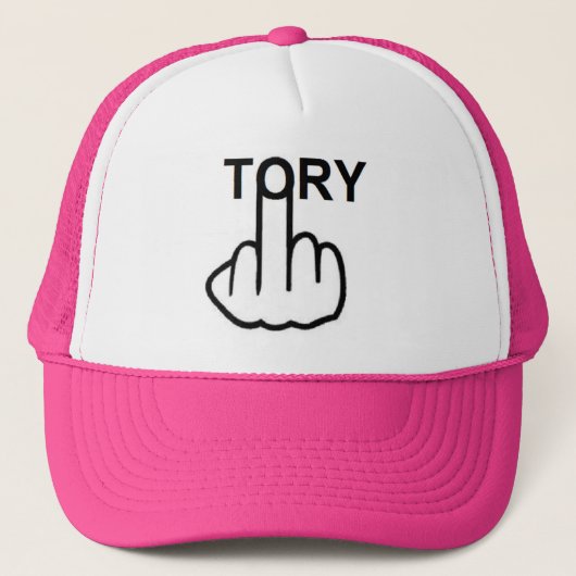 Hat Tory Gedreht Truckerkappe (Vorderseite)