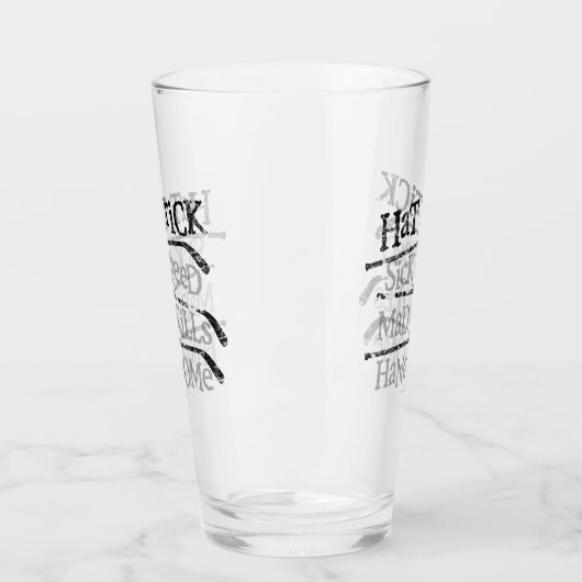 Hat Trick (Hockey) Glas (Links)