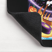 Hat Trick oder Treat Lustiger Eishockey-Geist Hall Mousepad (Ecke)