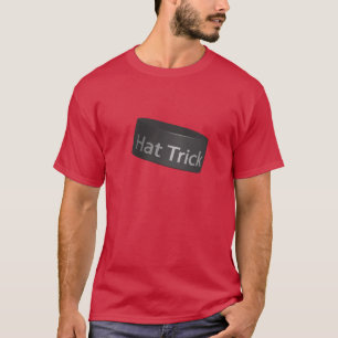 Hat Trick Puck Hockey Lingo T-Shirt